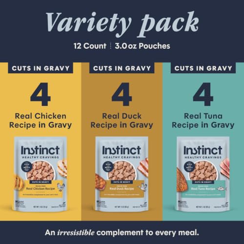 Healthy Cravings Natural Wet Cat Food Topper (3 Ounce (Pack of 12))
