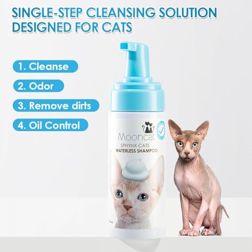 Sphynx Cat Waterless Shampoo