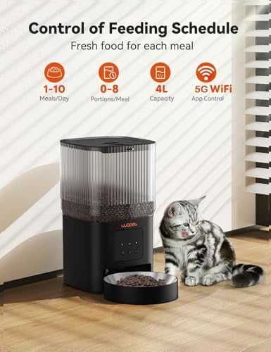 Automatic Cat Feeder (Black)