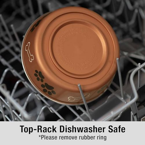 Bella Dog Bowls (Copper / Medium (20-35lbs))