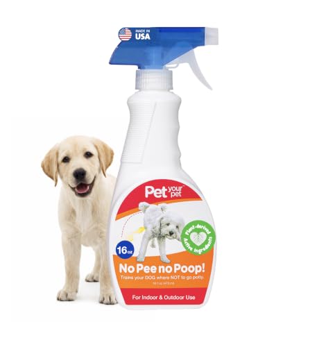 Dog Potty Training Spray No Pee No Poop (16 Ounce)