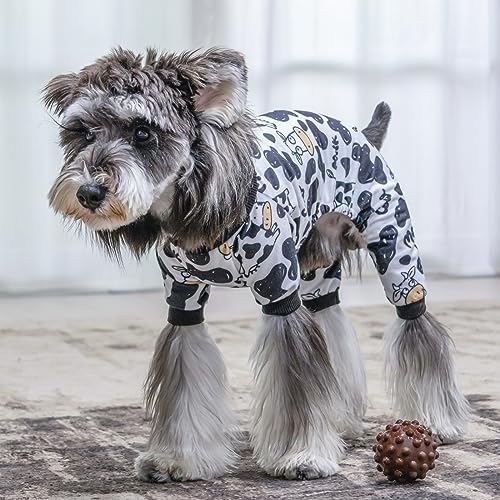 Dog Halloween Pajamas Puppy Onesies Small Dogs Soft Pjs Coat Cat Apparel Comfy Pet Christmas Clothes Outfit Doggie Bodysuit