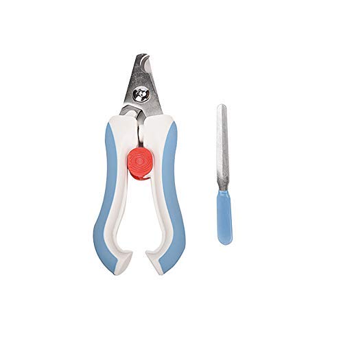 Bird Nail Clippers with Grinding Nail Scissors Tool Pet Parrot Claw Care (S / Blue)