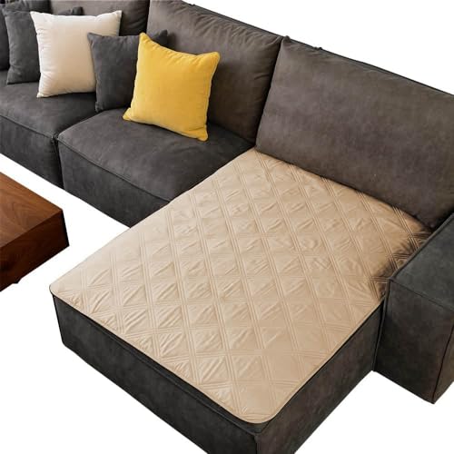 Waterproof Dog Bed Cover Pet Blanket with Anti (40x50 Inch (Pack of 1) / Beige)