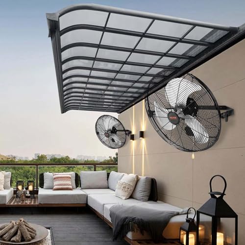 18 Inch Industrial Wall Mount Fan 2PCS (18 Inch 2 Pack / Standard)
