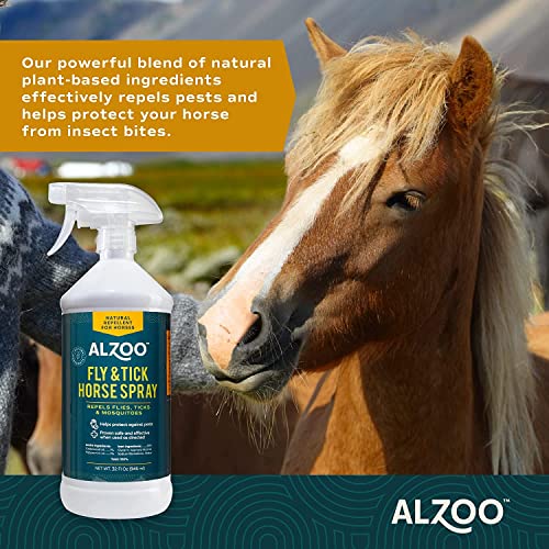 Plant Based Fly and Tick Horse Spray (32 Fl Oz)