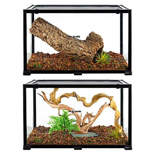REPTIZOO 84 Gallon Large Reptile Terrarium Extra (60" x 18" x 18")