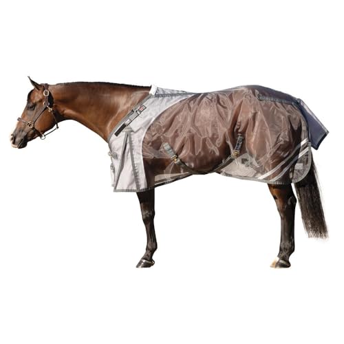 Mosquito Mesh II Adjusta (Horse Size 70 / V-Free Open Front Surcingle / Gray)