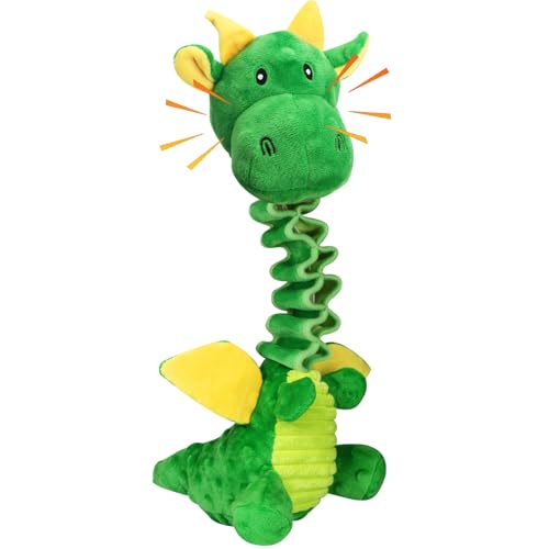 Large Squeaky Dog Toys (Green)