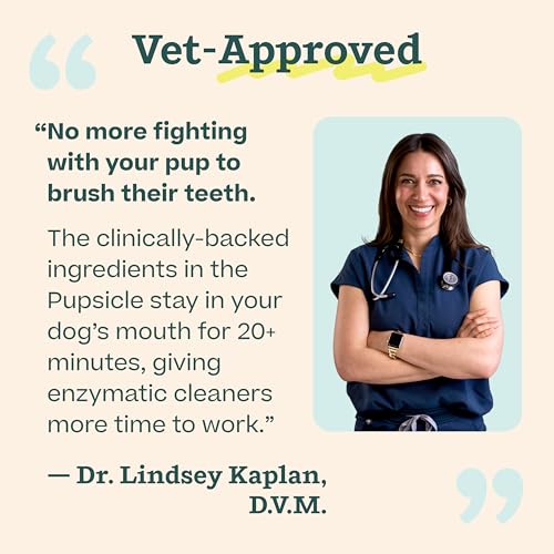 Dental Kit Includes Pupsicle Dog Toy