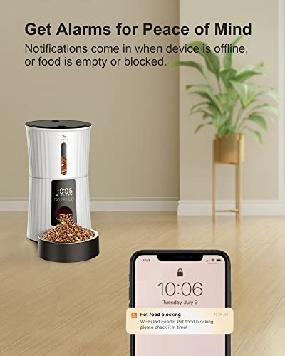 WiFi Automatic Cat Feeder (White)