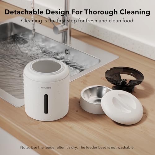 Automatic Cat Feeder (White / 5L-with WiFi)
