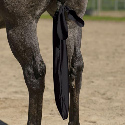 Lycra Tail Bag for Horses (1 Tail Bag / Black)
