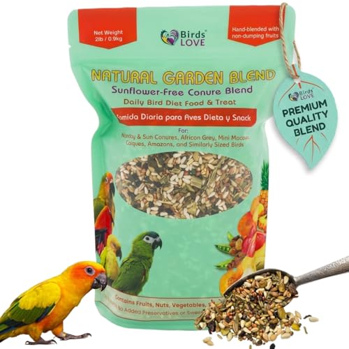 Natural Garden Blend Conure Food (2 Pound (Pack of 1))