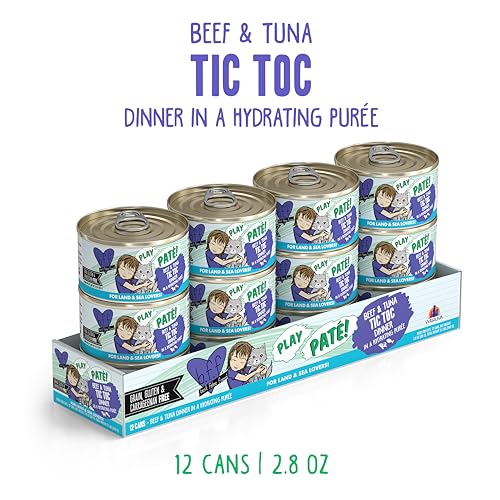 B.F.F. Play Best Feline Friend Paté Lovers (2.8 Ounce (Pack of 12))
