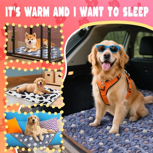 6 Pcs Guinea Pig Blankets Bedding Small Animal Cage Liners Sleep Mat Absorbent Reusable Pet Pee Bedding Pad Cover for Hamster Ferret Chinchilla Rabbit Hedgehog (30 x 42 Inch)