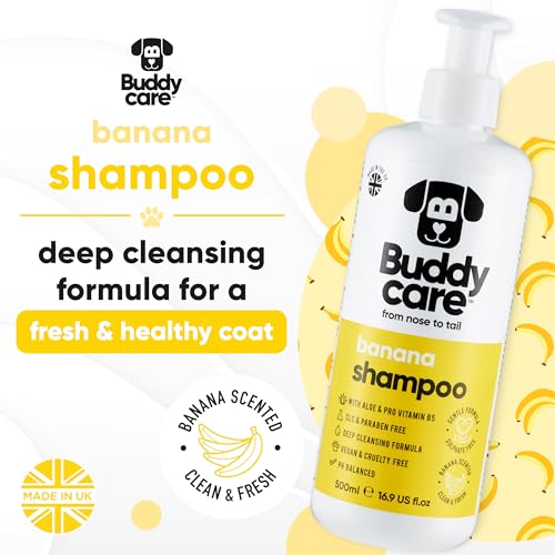 Banana Dog Shampoo & Conditioner by Buddycare (50.72oz)