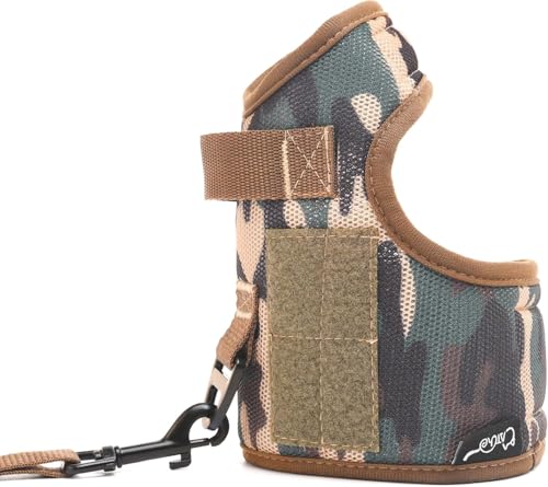Cat Harness and Leash Set Escape Proof (Jungle Camo / XL 11-20 lbs)