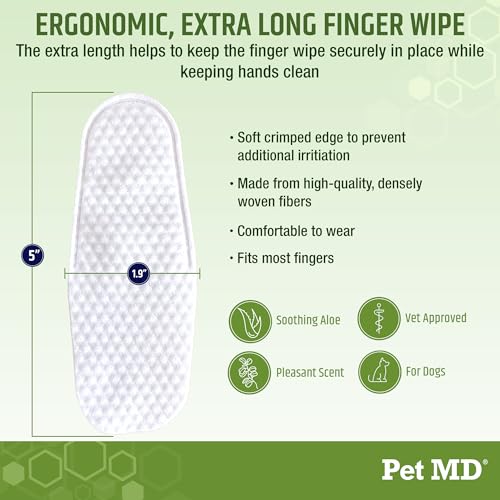 Dog Ear Finger Wipes (50 finger wipes)