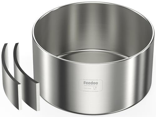 1Gallon Double Layer 304 Stainless Steel Dog Bowl (3.8L)