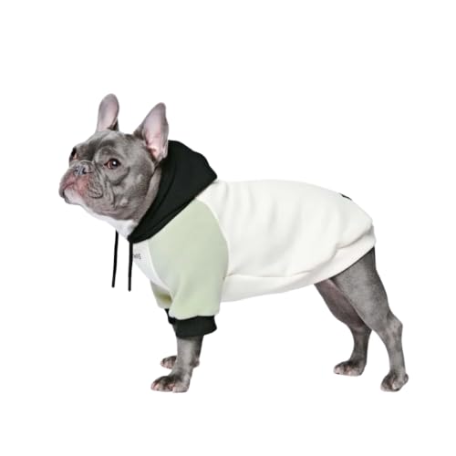 Dog Hoodie Buttery (Olive Cream / X-Large)