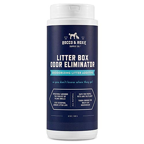 Rocco & Roxie Litter Box Odor Eliminator (12 Ounce (Pack of 1))