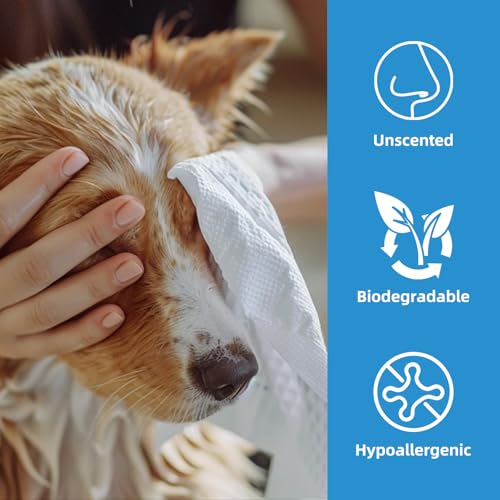 Pet Grooming Wipes for Dogs & Cats