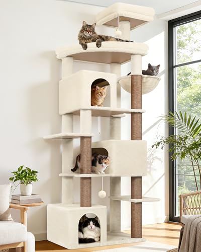Large Cat Tree for Large Adult Cats (Beige)