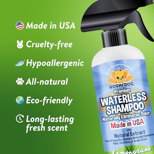 Waterless Shampoo for Dogs & Cats