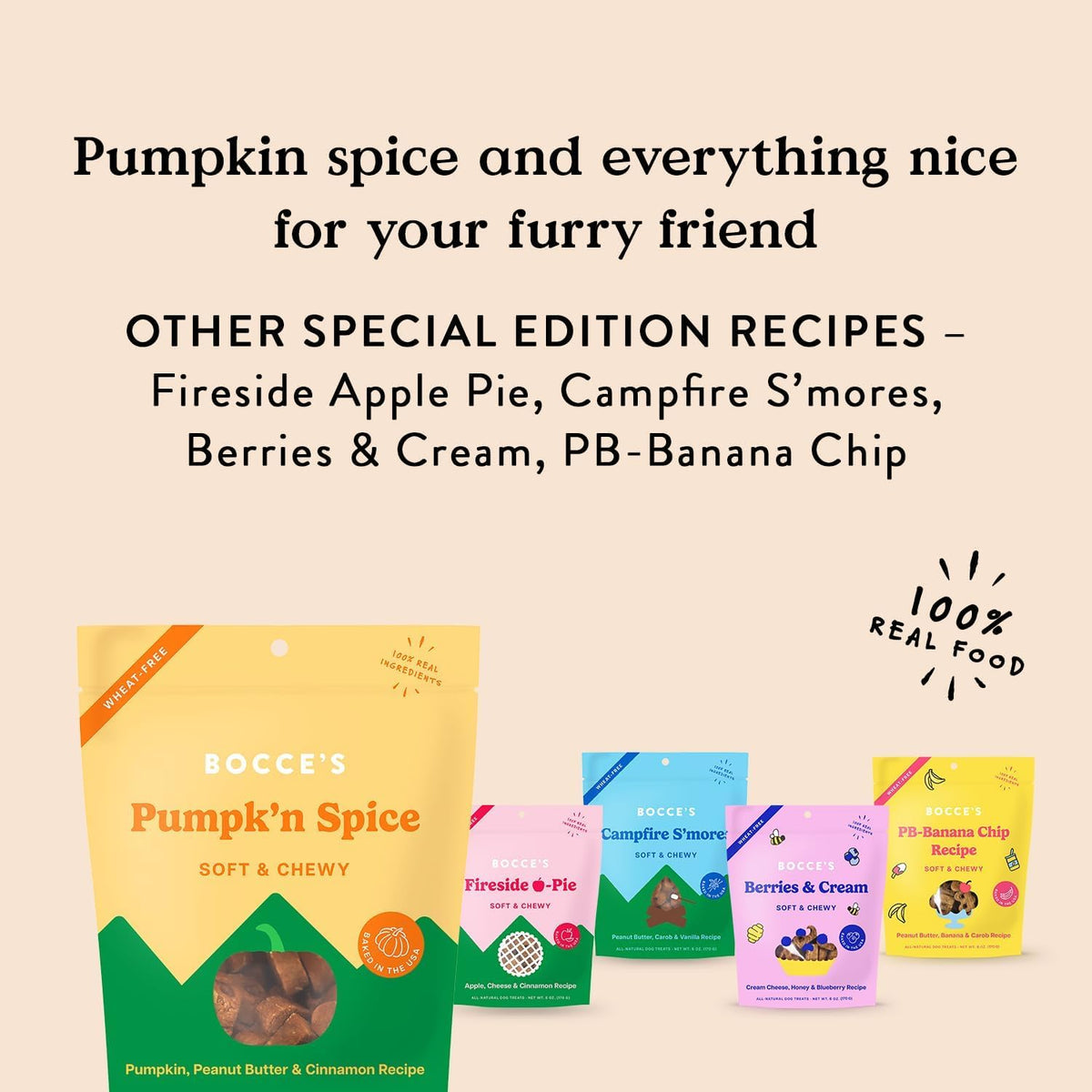 Pumpk'n Spice Soft Dog Treat + Probiotic Supplement Bundle