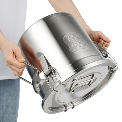 304 Stainless Steel Airtight Canister for Kitchen (12L)