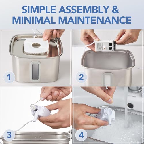 PP Housing Cat Water Fountain Filters
