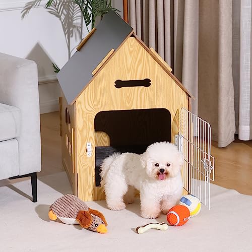 RYpetmia Indoor Dog House for Small Dogs & Cats
