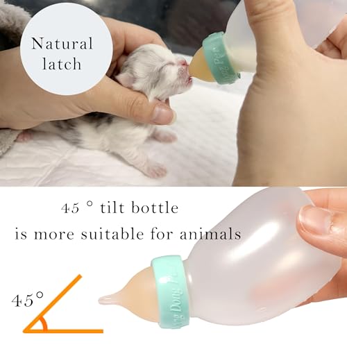 Kittens Feeder Bottle (60ml Bottle Set (kittens/Toy Puppy))