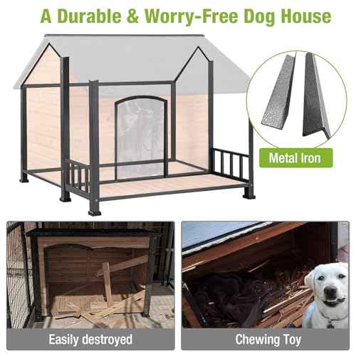 Extra Large Dog House Outdoor for Large Breed Dogs