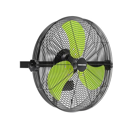 18 Inch Wall Fan Pro Series (Green / 18 inch)