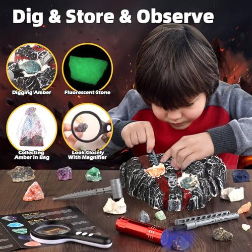 Volcano Dig Kits for Kids 4 (Volcano)