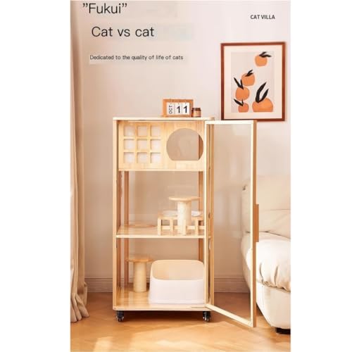 Cat House Cat Villa Household Space (60*60*150cm / A)