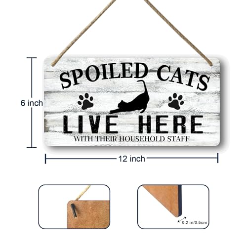 Spoiled Cats & Staff Welcome Sign (008)
