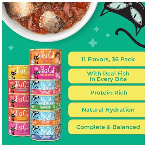 Tiki Cat Wet Cat Food Mega Pack (6.3 Pound (Pack of 1))
