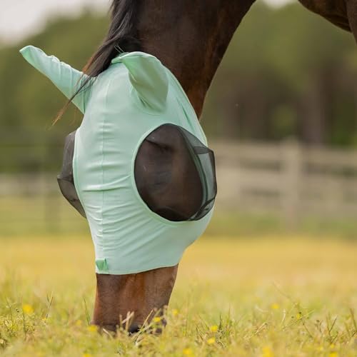 Bug Out Horse Fly Mask (Misty Jade / Cob)