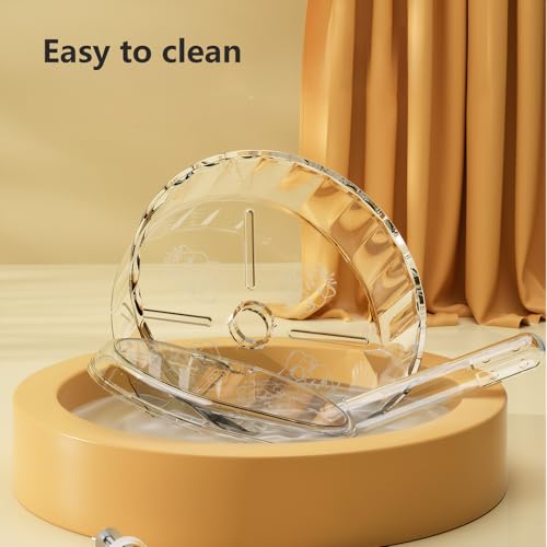 7.1in Small Hamster Wheel for Dwarf Hamsters (7.1inch)
