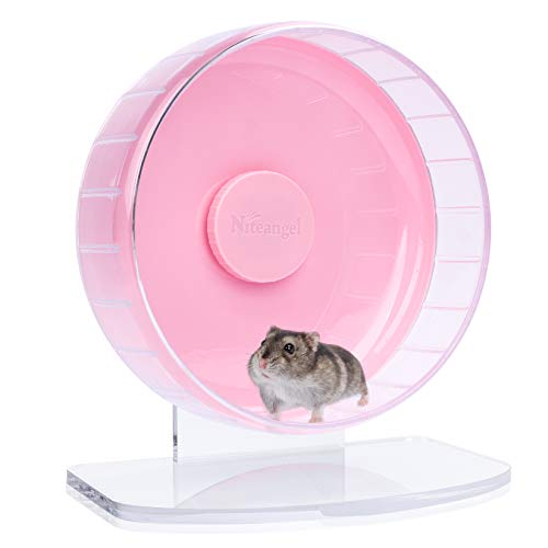 Super Silent Hamster Exercise Wheel (Small / Pink)