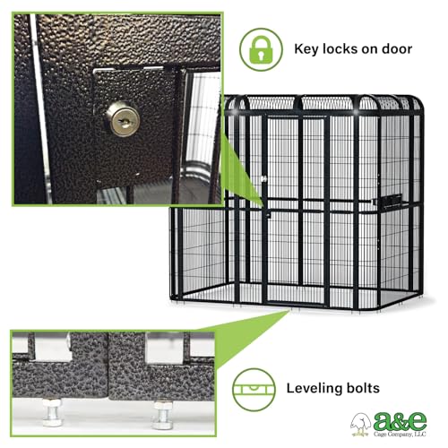 A&E Cage Co WI8662 Walk (86.0"L x 62.0"W x 79.0"H)