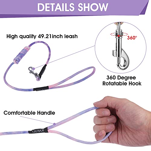 Cat Harness and Leash Set (Gradient Purple)