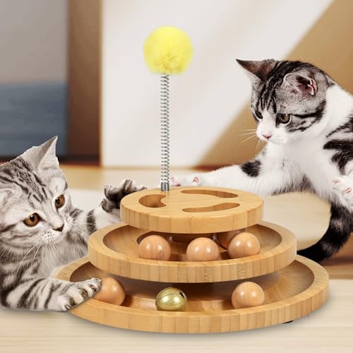 Cat Ball Track with Puzzle Top (Large - Plus)