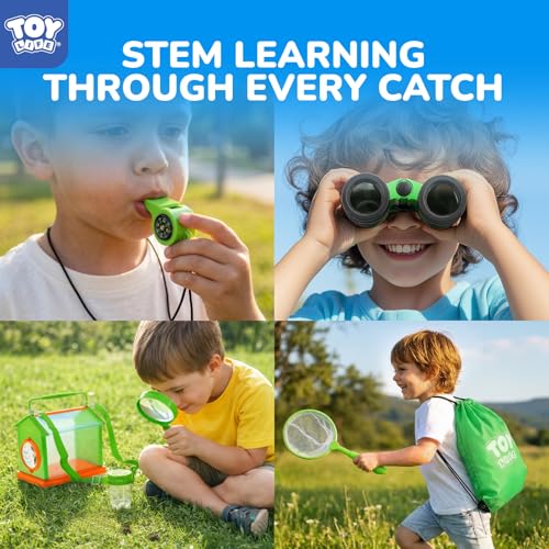 Kids Explorer Kit with Bug Catcher for Kids (18 PCS Dress-Up Explorer Set)