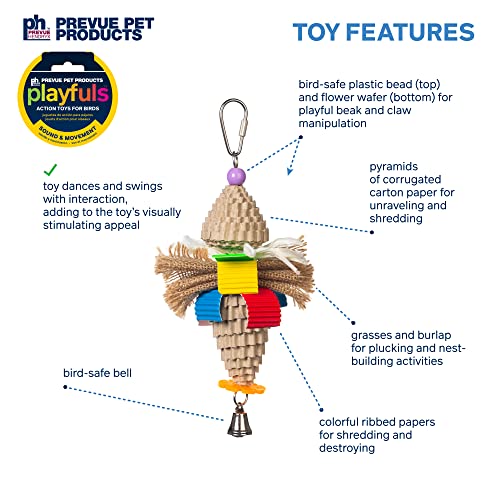 Sound & Movement Mr. Mustache Bird Toy