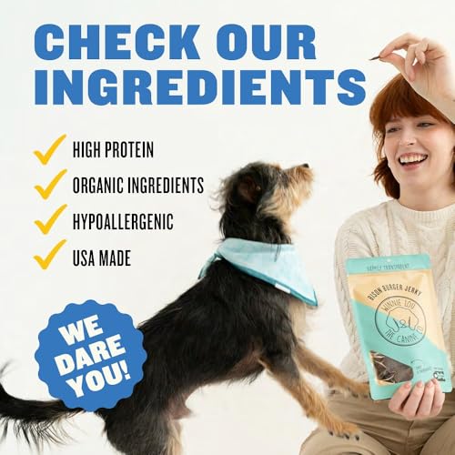 Winnie Lou Bison Burger Jerky Dog Treats (2.5 Ounce (Pack of 1))