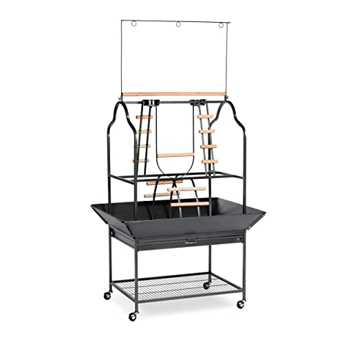 Parrot Play Stand with Wheels (Large)